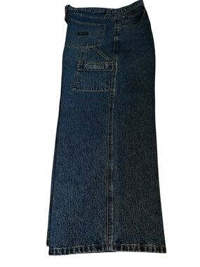 Wrangler Carpenter Jeans Mens 34X32 Painters Pants Blue Jeans 100% Cott Loose